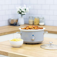 Swan Retro SF17021GRNEW Pomalý hrnec 3,5 litru, 200 W Pomalý hrnec Naty Shop