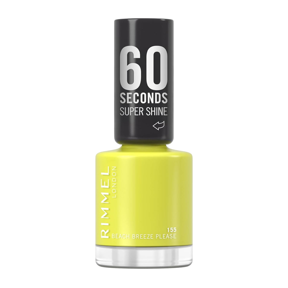 Lak na nehty Super Shine 60 Seconds, 155 Beach Breeze Please, 8 ml