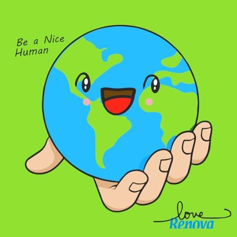 Hârtie igienică Renova Zig-Zag BLK - 7200 foi simple