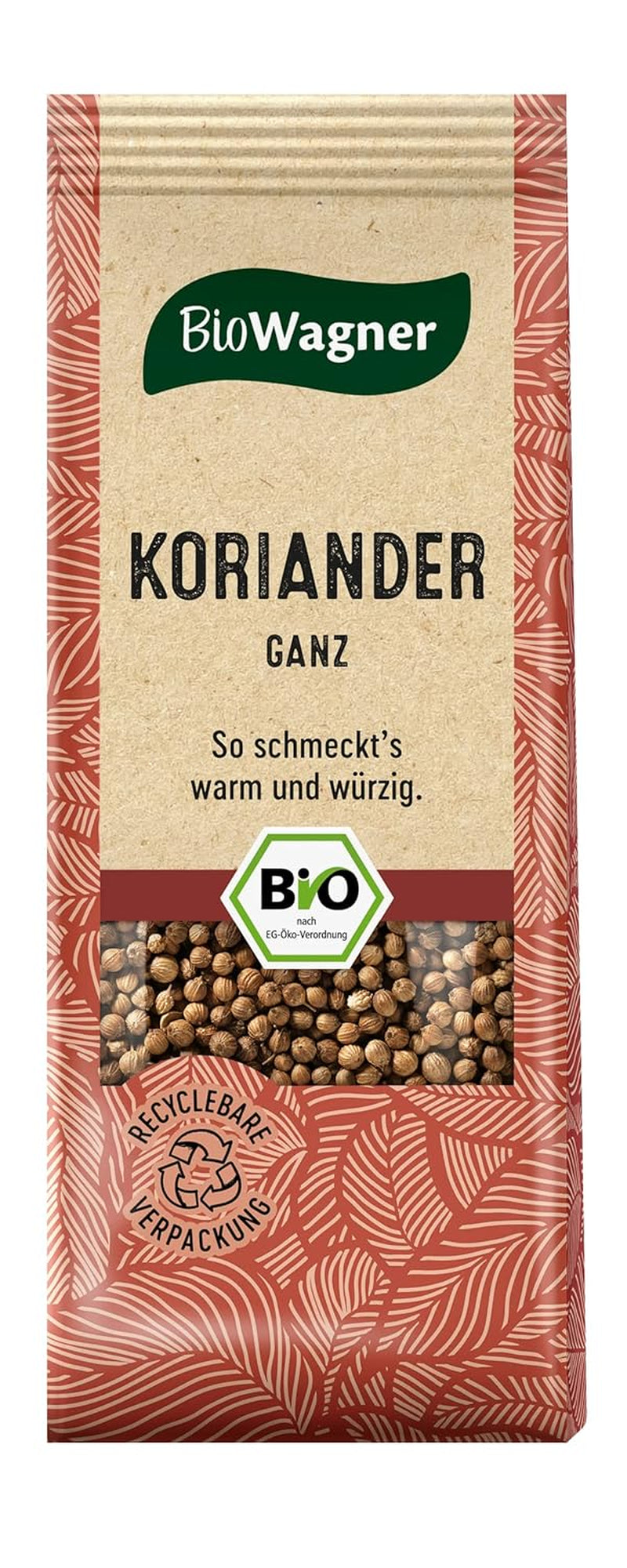 BioWagner - Bio Wachholderbeeren | ideální pro Wild, Sauerbraten nebo Kysané zelí | naturbelassene Bio-Zutaten | recyklovatelné balení | 30 g