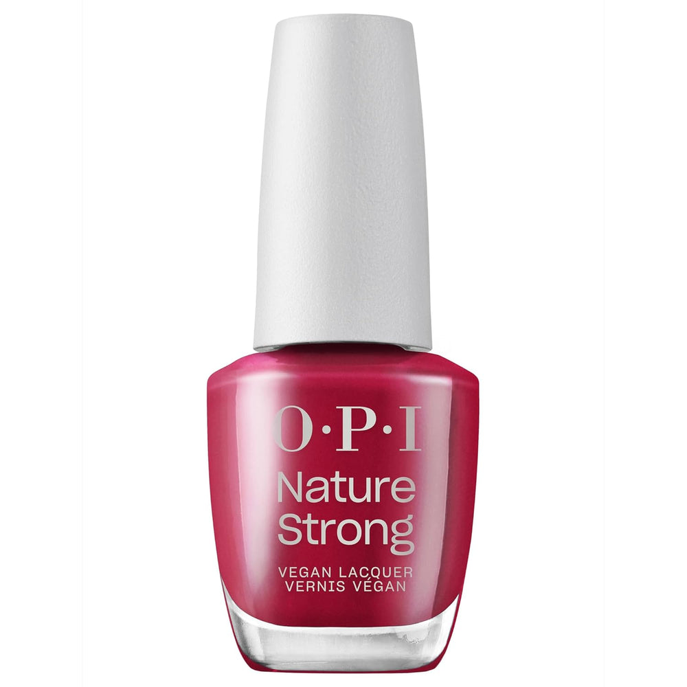 OPI Nature Strong Red and Orange Shades - dlouhotrvající lak na nehty s inovativním veganským složením s přírodními přísadami - pro zářivé nehty
