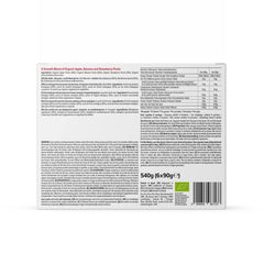 Mama Bear, bio pyré různé ovoce, sada 6 x 90 gramů Mother and Child Naty Shop