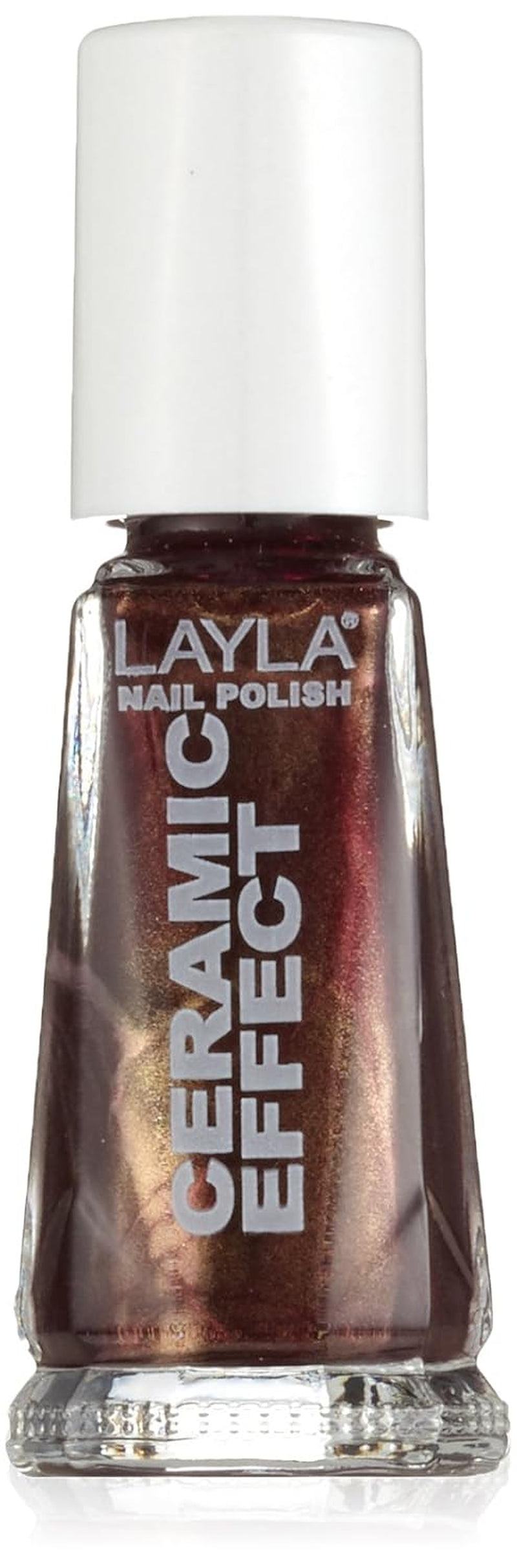 Kosmetika 1243R23-109 Ceramic Effect Lak na nehty - oranžová fluo, 1er balení (1 x 0,01 l)