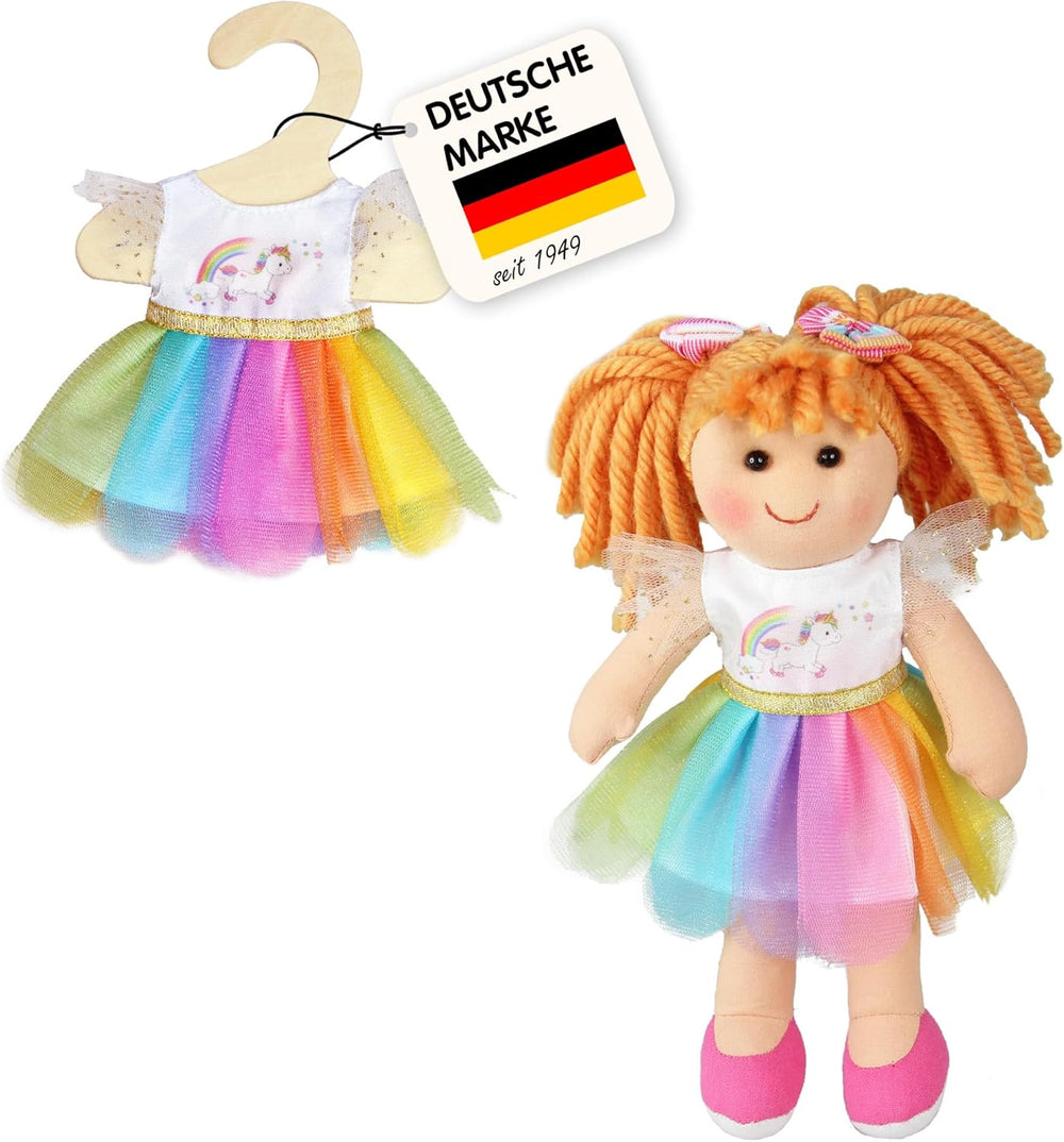 Heless 9850 - Šaty pro Puppen im Einhorn Henri Design, Größe 20 - 25 cm