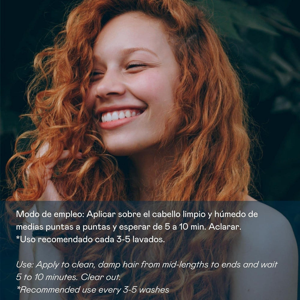 Valquer Power Color Mask formulare vegană și fără silicon Dă culoarea părului 290 ml negru Masca de par Naty Shop