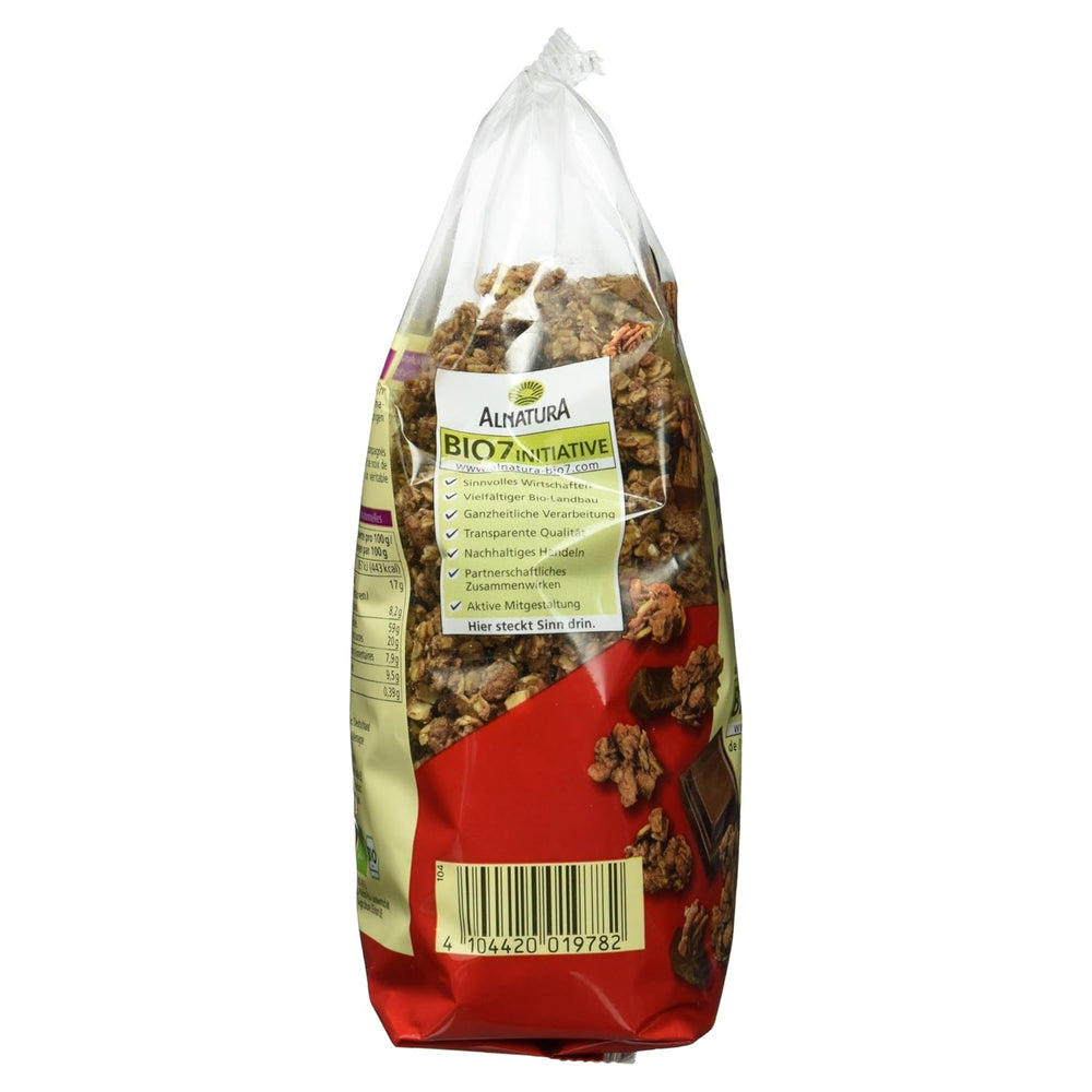 Křupavé ovesné koláčky s bio čokoládou, 375g