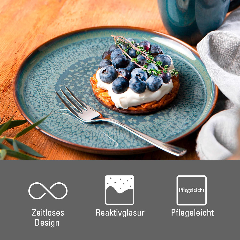 Set de veselă Crafted Breeze de la Villeroy & Boch, 4 piese, pentru 2 persoane, verde