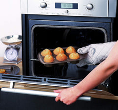 Pyrex BANDEJA 6 MAGDALENAS ASYMETRIA PX Muffinförmchen, Metall, Bunt, 6 Magdalena Formy a plechy na pečení Naty Shop