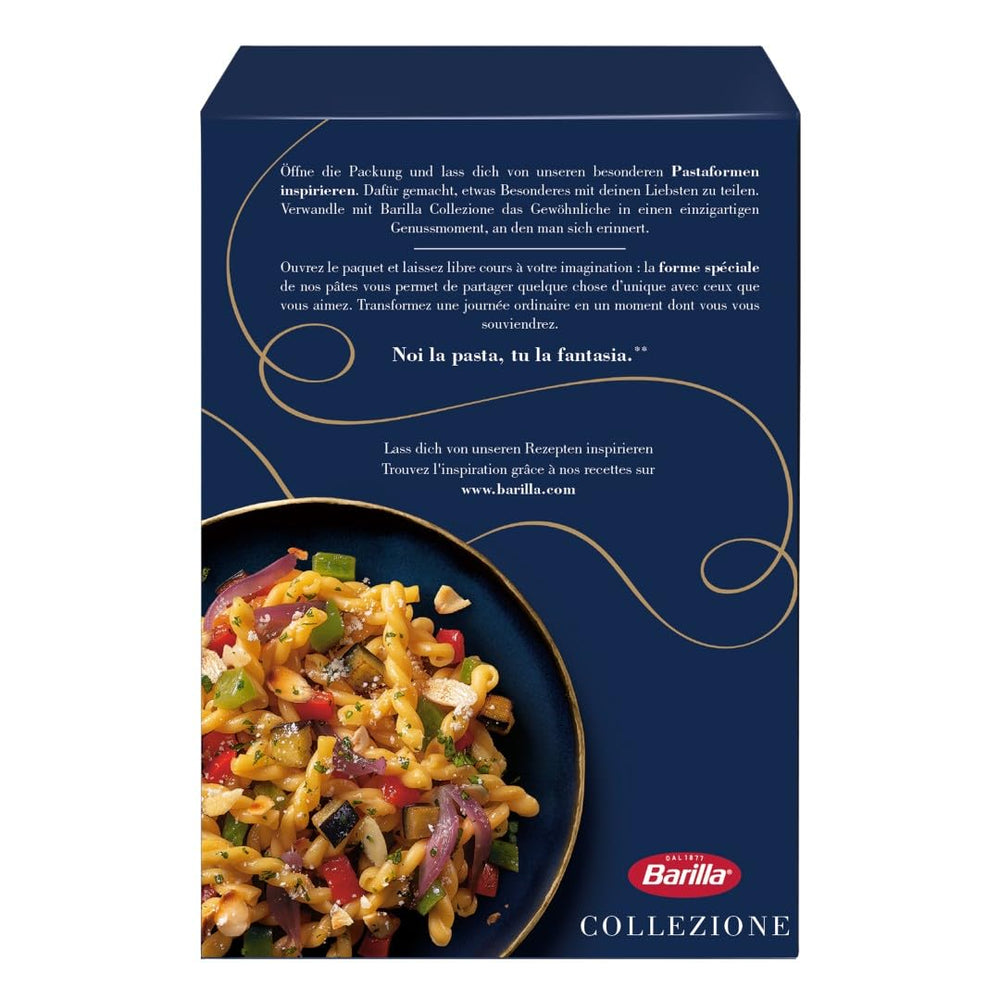 Těstoviny Barilla Collezione Fusilli krátké kousky, (1 x 500 g)