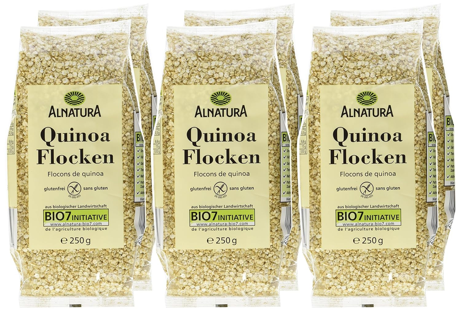 Quinoa vločky, balení 7 ks (7 x 250 g)