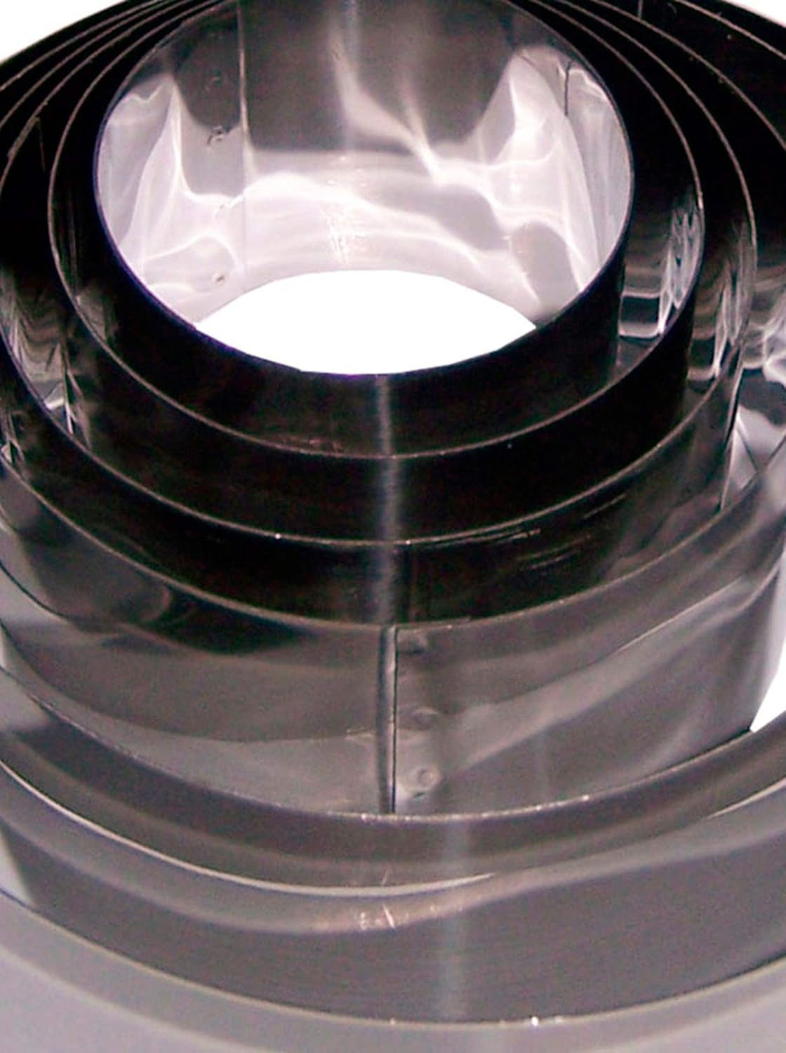 Set de 6 inele de desert Fackelmann, profesionale, oțel, argintiu