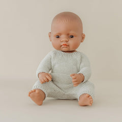 Miniland 31037 - Baby Südamericanischer Junge Tüte - ohne Unterwäsche, 32 cm