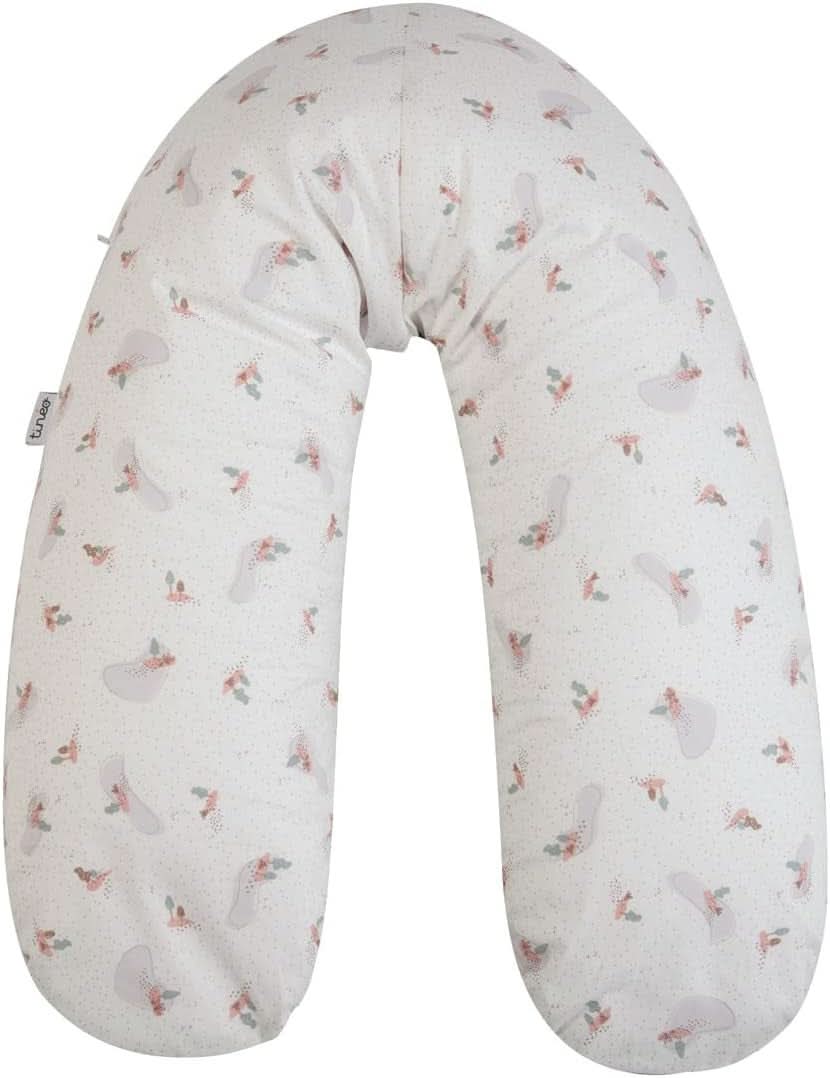 Těhotenský polštář - Kojící polštář - Multifunkční polštář 2 v 1 - Snímatelný potah 78 X 44 cm Příslušenství Jídlo a kojení Bebe Naty Shop