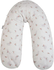 Těhotenský polštář - Kojící polštář - Multifunkční polštář 2 v 1 - Snímatelný potah 78 X 44 cm Příslušenství Jídlo a kojení Bebe Naty Shop