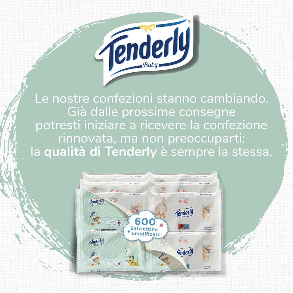 Disney dětské ubrousky, měkké ubrousky, ideální pro každodenní čištění miminka, postavičky Disney, balení 12 kusů, vyrobeno v Itálii, dermatologicky testováno