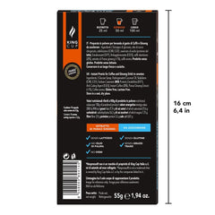 - 5 Packungen mit 10 Zuckerfreier Ginseng Kapseln, 50 Kapseln 100% Kompatibel mit dem Nespresso-System von Ginseng Getränk, Glutenfrei und Laktosefrei