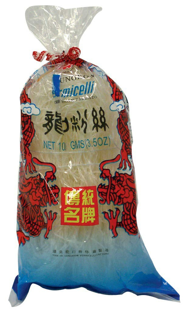 DIAMANTOVÉ skleněné nudle, dlouhé skleněné nudle, přirozeně veganské a bez lepku - 1 x 1 kg