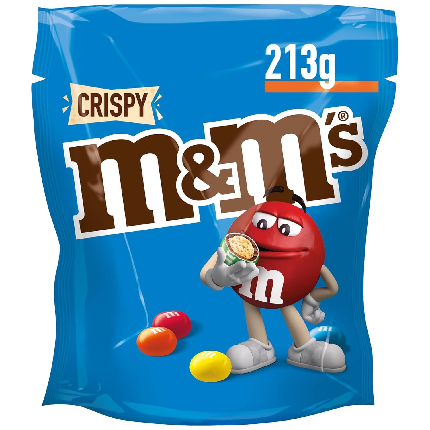 Různý sortiment M&M Naty Shop Crispy Chocolate Candies 213G