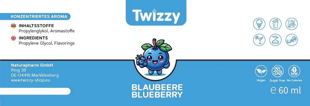 Twizzy Cranberry, Food Aromas - 60 ml - Intenzivní aroma - Ideální na pečení Aromas Naty Shop