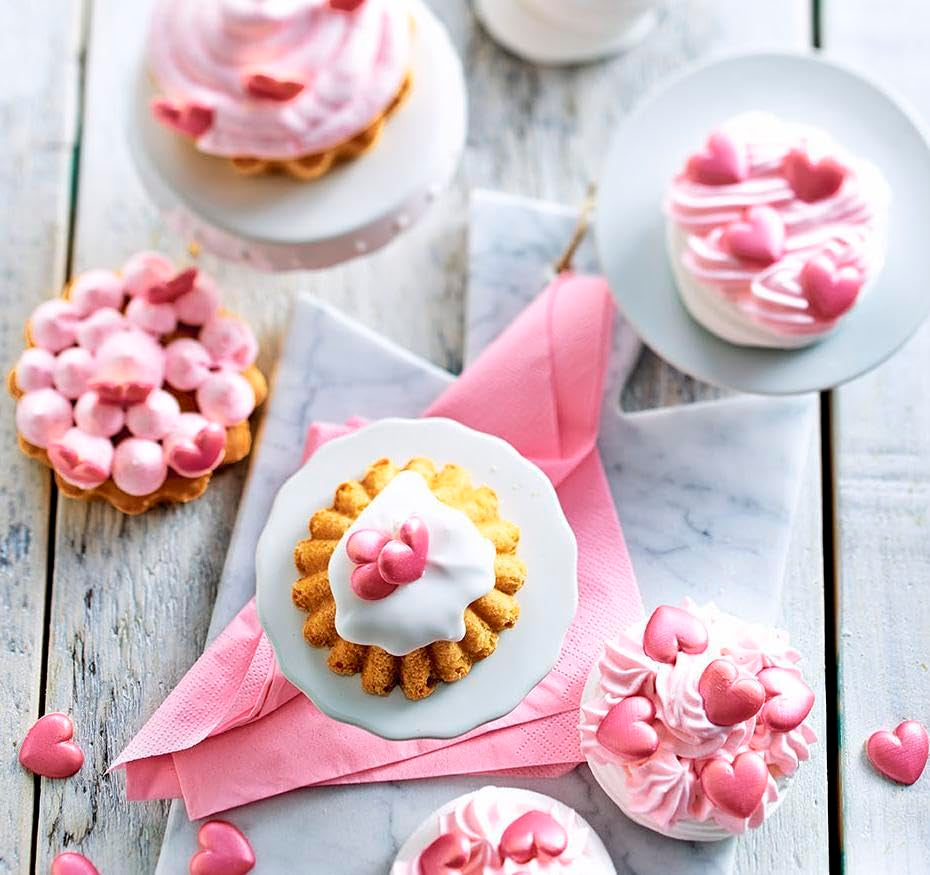 Colorant alimentar organic RUF roz vată de zahăr, cu sirop de agave pentru colorarea glazurii și pentru prăjituri decorative, fără gluten și vegan, 1 x 25g