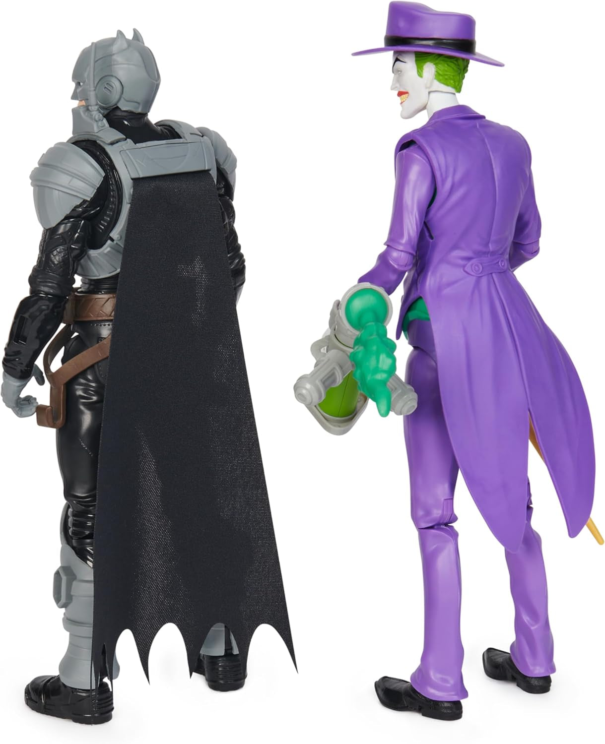 DC Batman Adventures Batman Vs the Joker Action Figure Set, 30 cm - 2 figuri complet mobile cu 12 elemente de echipament pentru jocuri de rol captivante, jucărie pentru copii cu vârsta de peste 4 ani Action figures Naty Shop