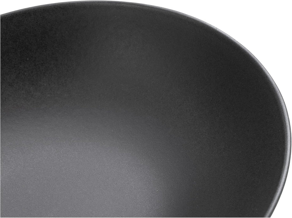 Creatable, 23146, seria SOFT TOUCH BLACK, set de veselă cu 20 de piese, serviciu combinat din gresie, potrivit pentru mașina de spălat vase și cuptorul cu microunde, fabricat în Portugalia