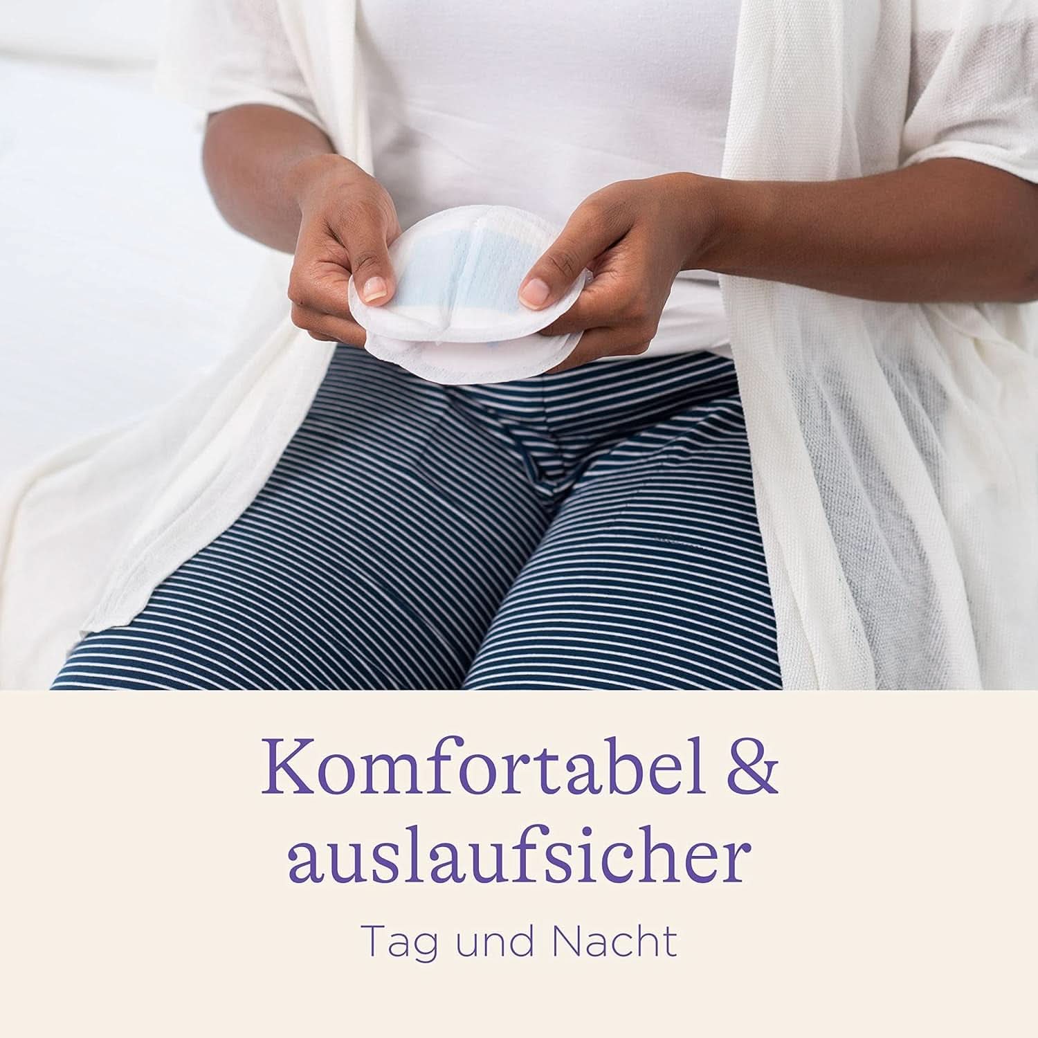 Lansinoh Stilleinlagen Blue Lock, 60 Stück Příslušenství pro potraviny a kojení Bebe Naty Shop