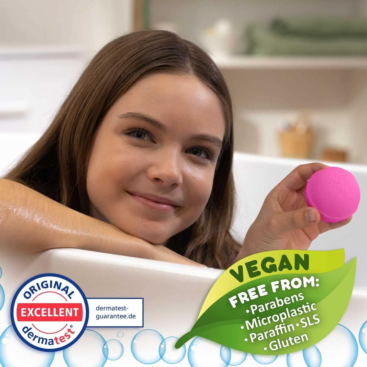 INKEE SURPRISE - Koupelové bomby Peppa Pig pro děti s hračkou Peppa Pig překvapením do vany - přísada do koupele pro děti Mother and Child Naty Shop