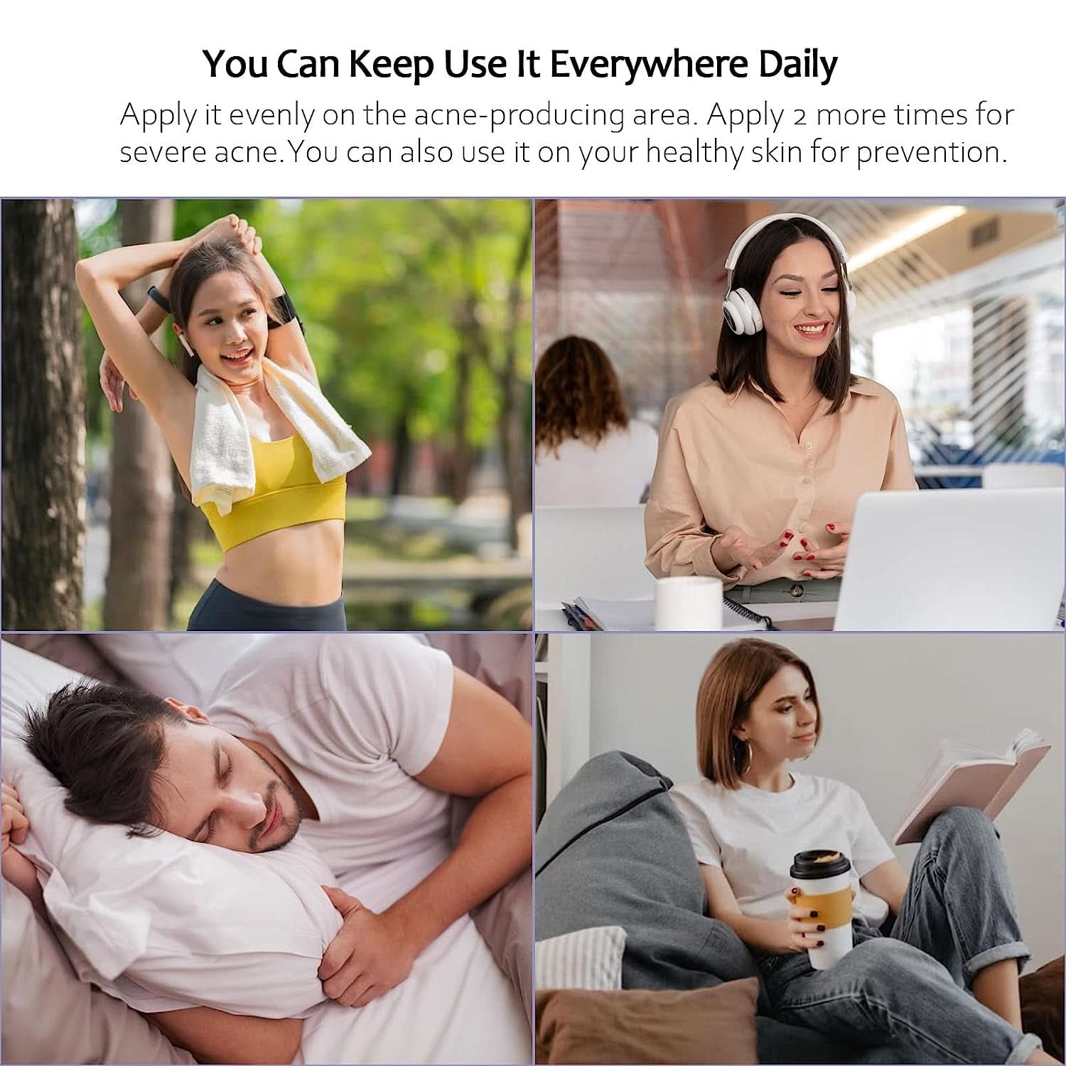 Krém proti akné, 100 ml Kosmetika a kosmetika Naty Shop