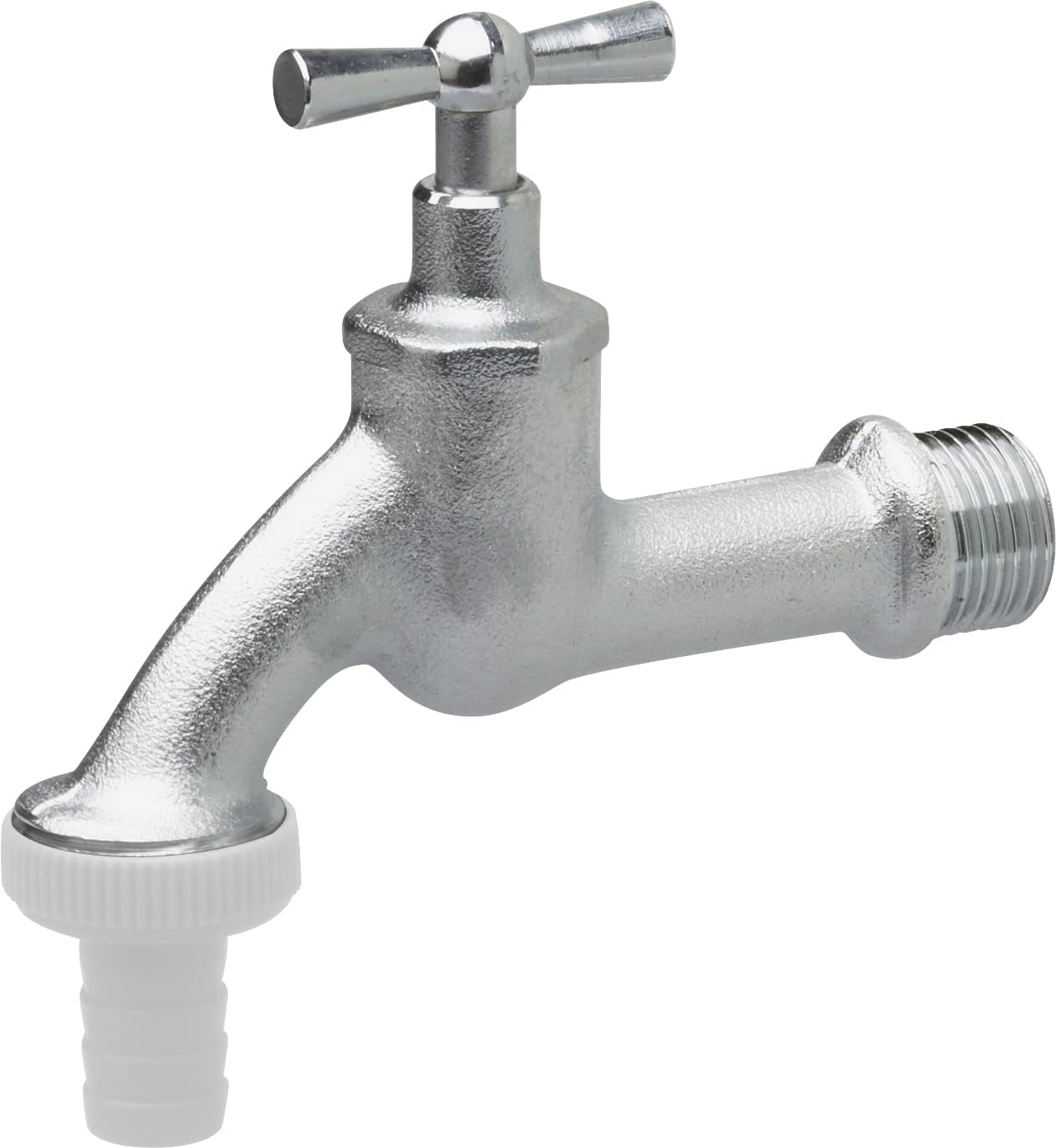 Robinet Cornat - filet exterior 20,95 mm (1/2 inch) - Include racord furtun - Alamă de înaltă calitate - Ideal ca robinet de exterior / robinet pentru butoaie de ploaie / robinet / supapă de închidere / FLOR92590