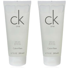 CALVIN KLEIN, gel de duș 2 in1 pentru păr și corp, parfum unisex aromatic - citric, 200 ml Duș și baie Naty Shop Set 2 x 200 ml
