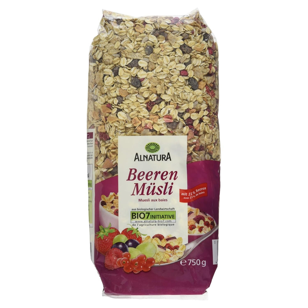 Bio müsli s lesním ovocem, 750g