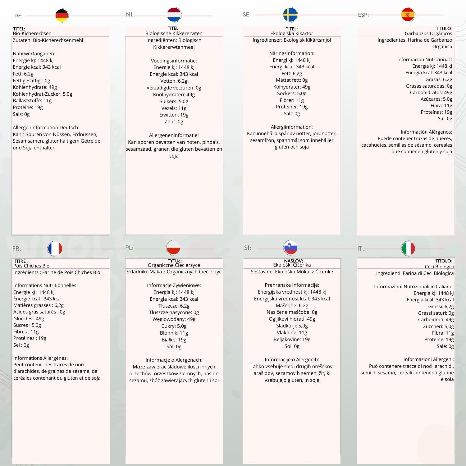 Wholefood Earth bio cizrna 3 kg | Bez GMO | Vegan | Bohaté na vlákninu | Bohaté na bílkoviny | Certifikované organické