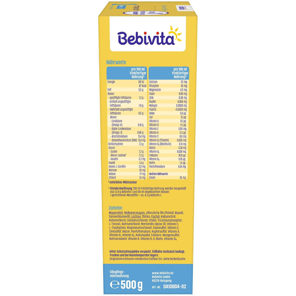 1 sušené mléko pro kojence, od narození, (5 x 500 g)