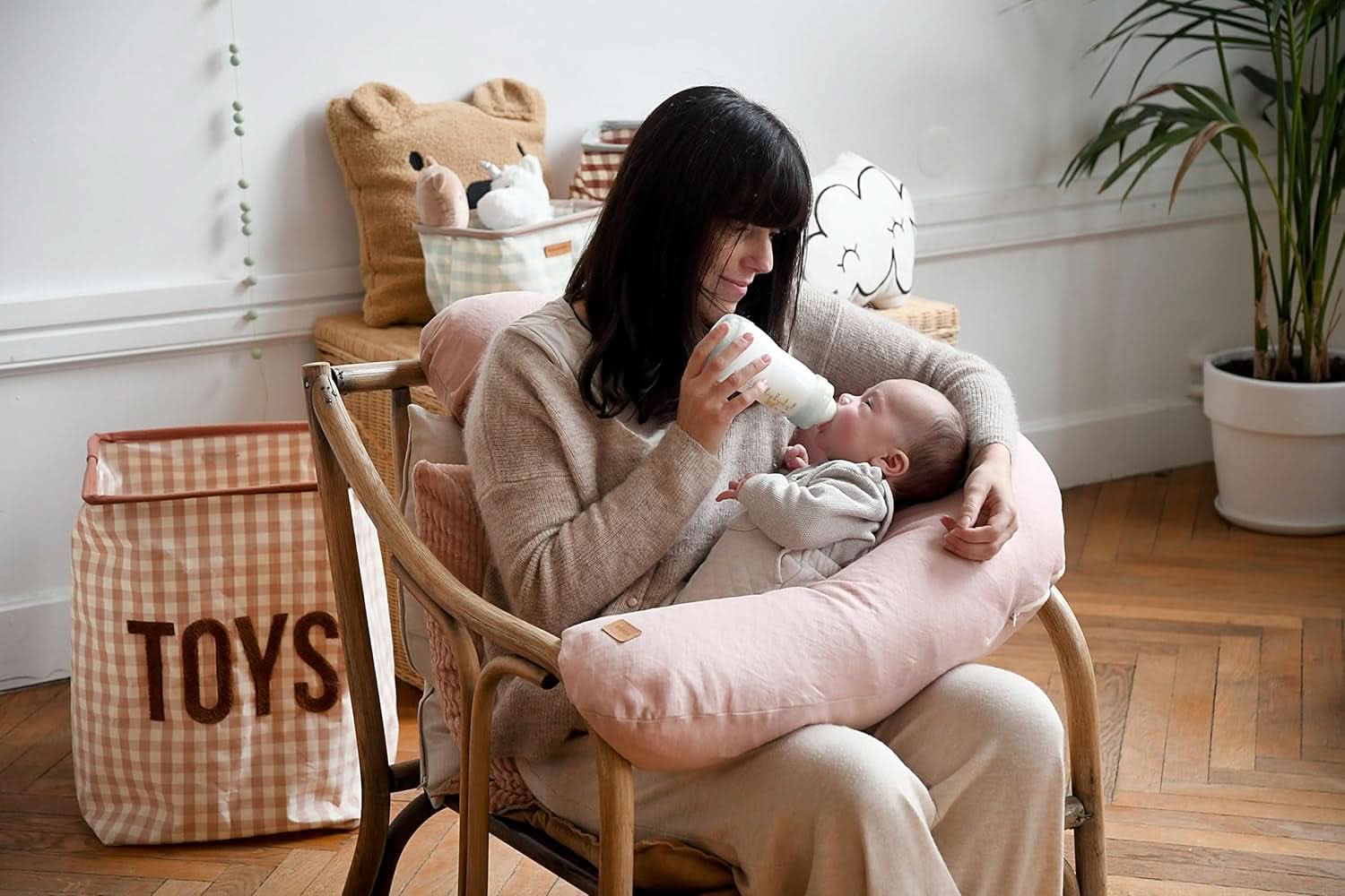 BÉABA, Big Flopsy, multifunkční polštář na kojení Příslušenství Jídlo a kojení Bebe Naty Shop