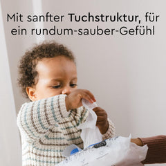 LILLYDOO vlhčené ubrousky 50 kusů 100% extra velké ubrousky bez plastů Neparfémované