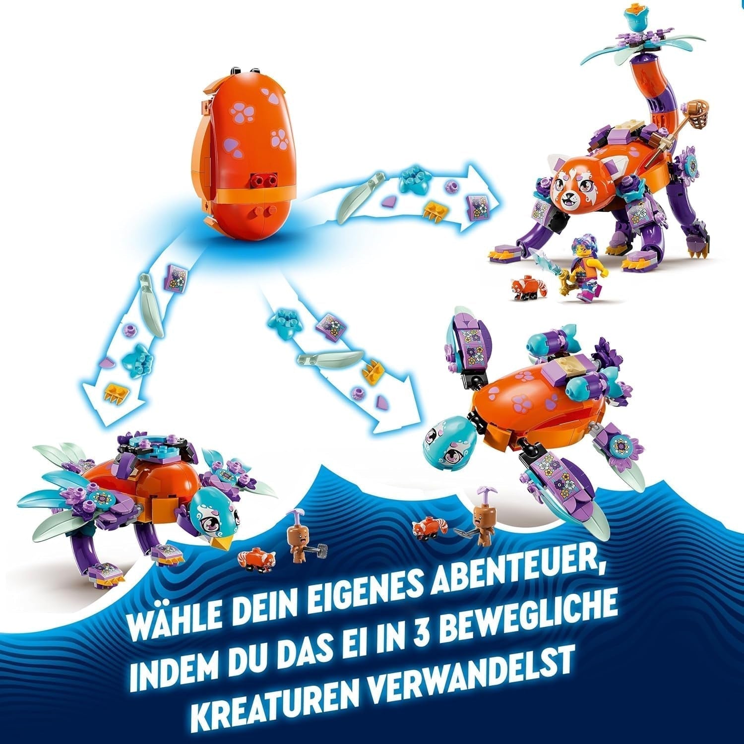 LEGO Dreamzzz 3 v 1 Izzies Dream Animals, Kouzelné vajíčko s minifigurkami Izzy a Dizzy a figurkami zvířat, Fantasy herní sada, Dárek pro dívky a chlapce 8 let 71481 Stavebnice Besuche den LEGO-Store