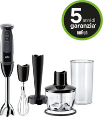 Braun Homehold Multiquick 5 MQ 5237 BK Stojací mixér 0,5 l Schwarz 1000 W Kuchyň Naty Shop