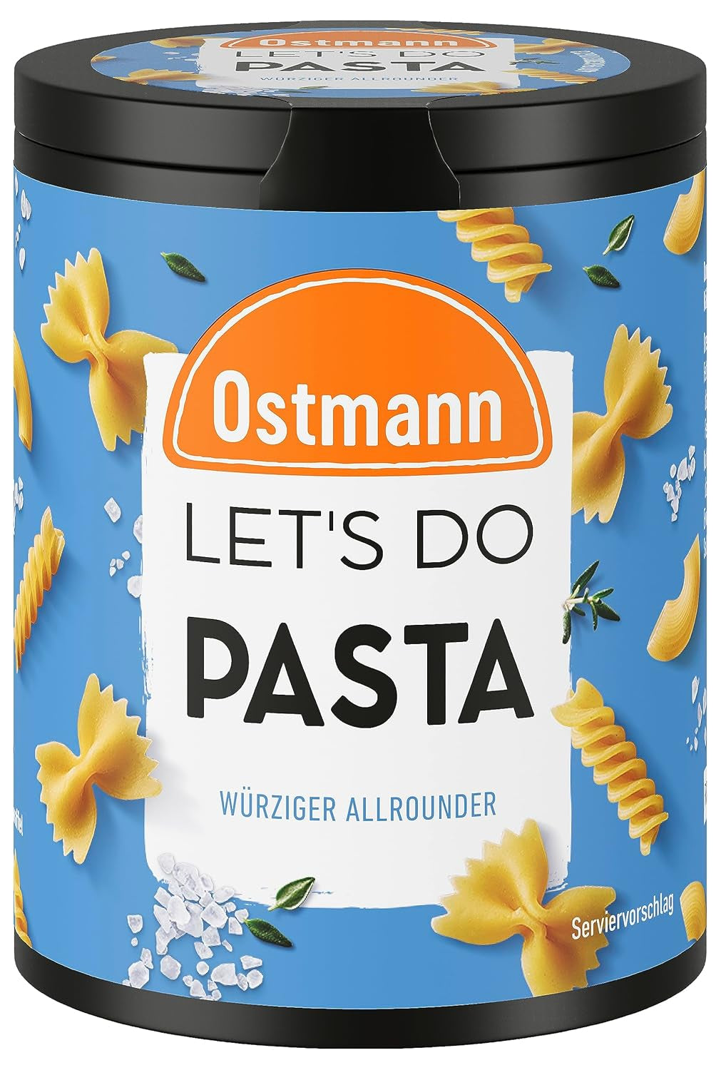Ostmann Gewürze - Let's Do Fisch Allrounder | Gewürzsalz für Bratfisch, Flammlachs und Meeresfrüchte | Würziger Allrounder s hořčicí, citronem a koprem | 85 g v recyklované tyči Metalldose