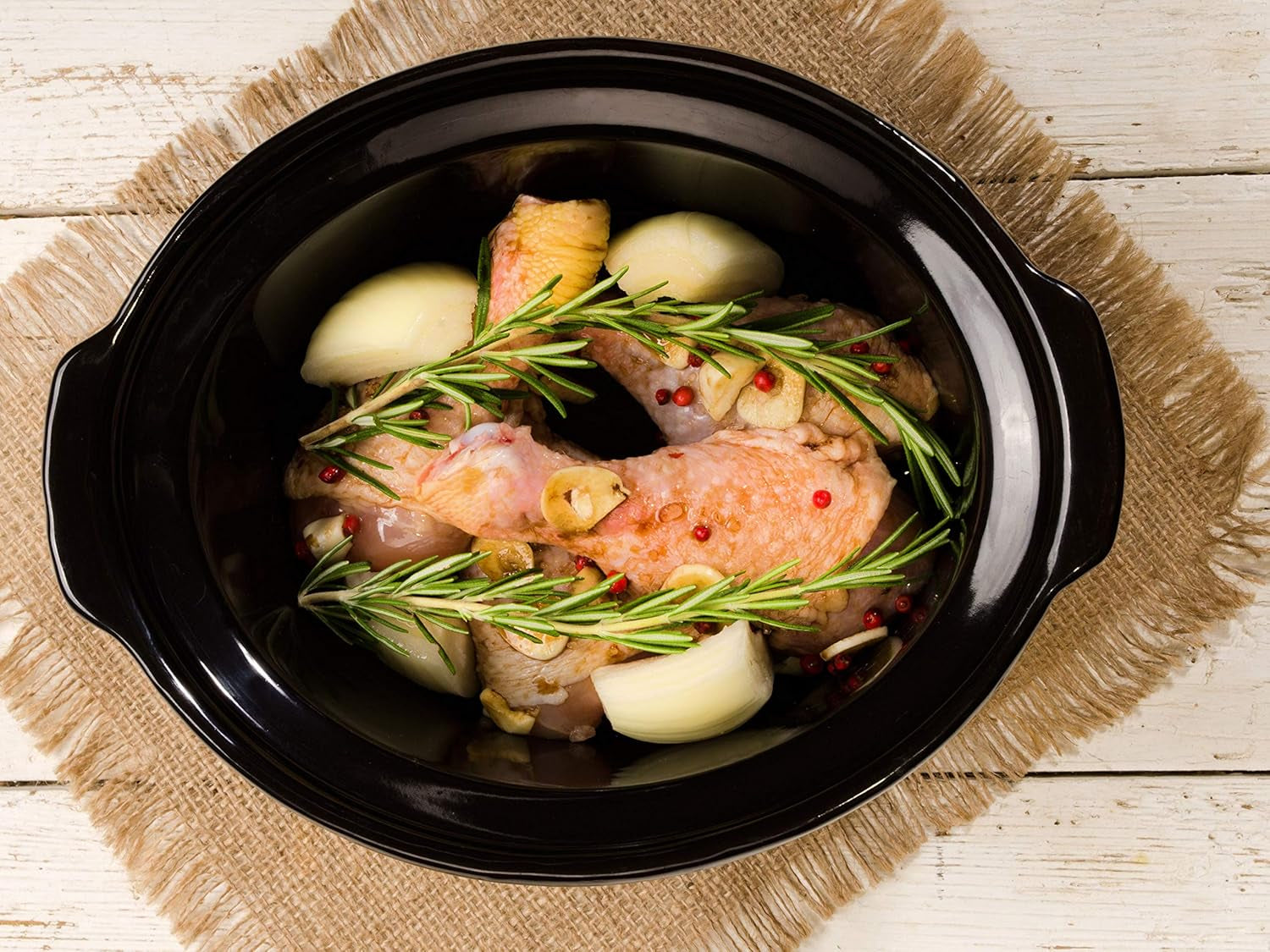 Beper BC.510 Pomalý hrnec, 280 W, 4,5 litru, sklokeramika, černá a ocel Pomalý hrnec Naty Shop