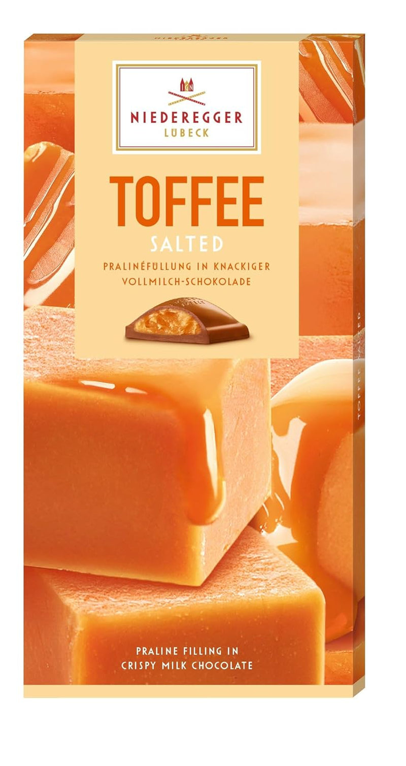 Niederegger pralinková tyčinka 'Toffee Salted' 100g