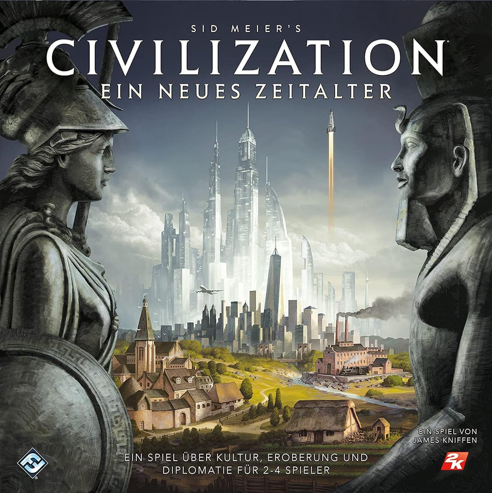 Fantasy Flight Games, Civilization: A New Age, Core Game, Expert Game, Desková hra, 2–4 hráči, Věk 14+, 120+ minut, Němčina