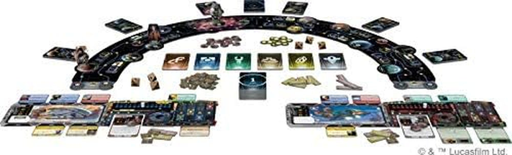 Fantasy Flight Games, Star Wars: Outer Rim, Expertenspiel, Brettspiel, 1-4 Spieler, Ab 14+ Jahren, 120+ minut, Deutsch