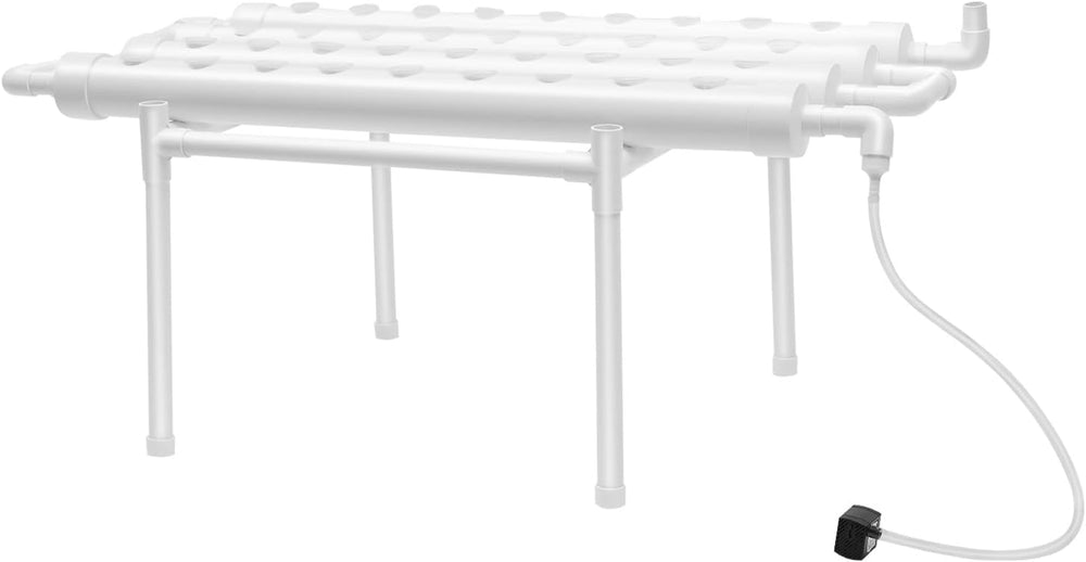 Hydroponická vertikální 1 vrstva 36 pozic Hydroponická věž 3,5 x 4,5 cm Hydroponický koš Zahradní vertikální pěstební box Kompletní sada Hydroponický experiment