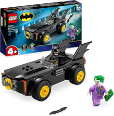 LEGO 76264 DC Chase in the Batmobile: Batman vs. Sada autíček Joker, začátečnická sada superhrdinů se 2 minifigurkami, hračka pro předškoláky, chlapce, dívky 4+, stavebnice pro rychlé sestavení Besuche den LEGO-Store Single