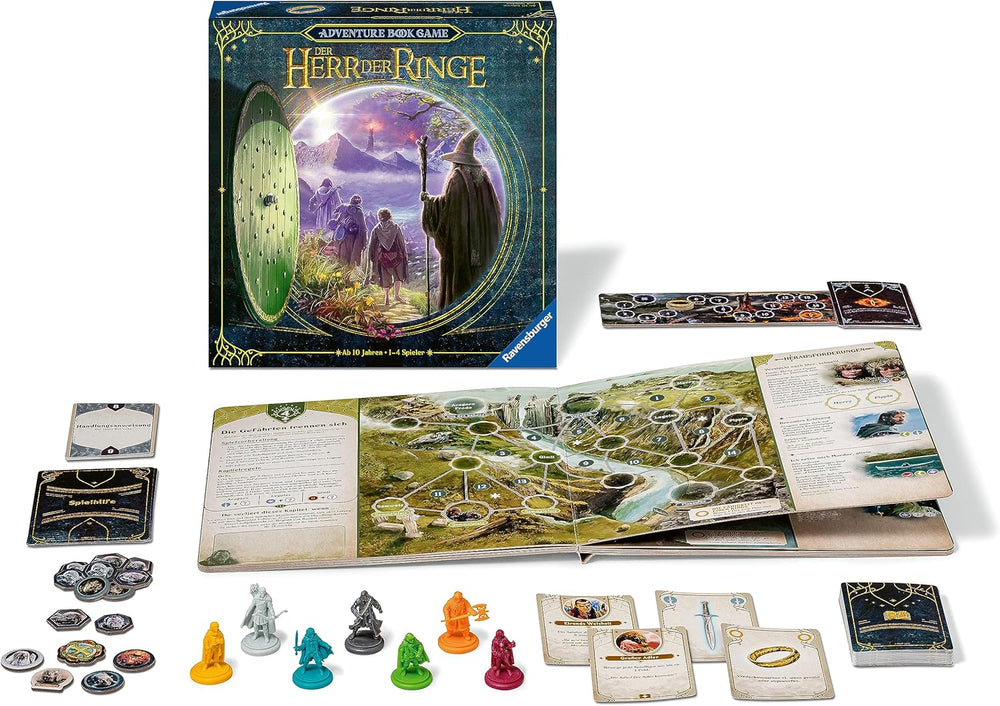 Ravensburger 27533 – Pán prstenů – karetní adventura – kooperativní strategická hra pro 1–4 hráče od 10 let