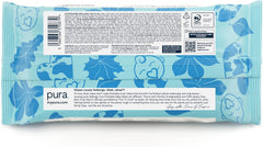 Ekologické jednorázové dětské ubrousky pro citlivou dětskou pokožku 70 ubrousků (1 balení) 99 % voda 100 % bez plastů pro citlivou pokožku Novorozenec se sklonem k ekzému Biologicky odbouratelný Vegan