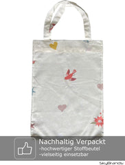 Skybrands Bettwäsche Prinzessin 135X200 [Mit Beutel] Einhorn Mädchen Bettwäsche Baumwolle 2 TLG. 1X Bettbezug 1X Kissenbezug Naty Shop