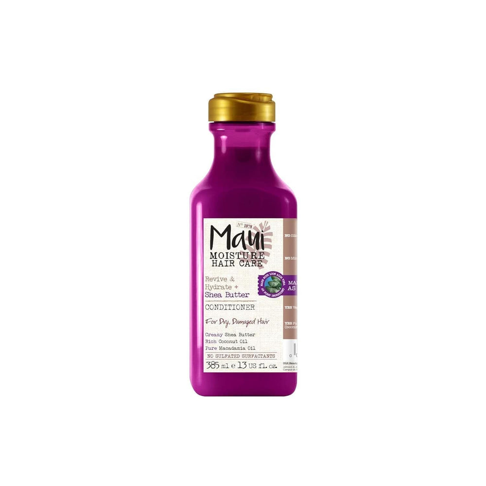Maui Moisture Revive & Hydrate + bambucké máslo, šampon nebo kondicionér, 385 ml sprchový a koupelový kondicionér Naty Shop