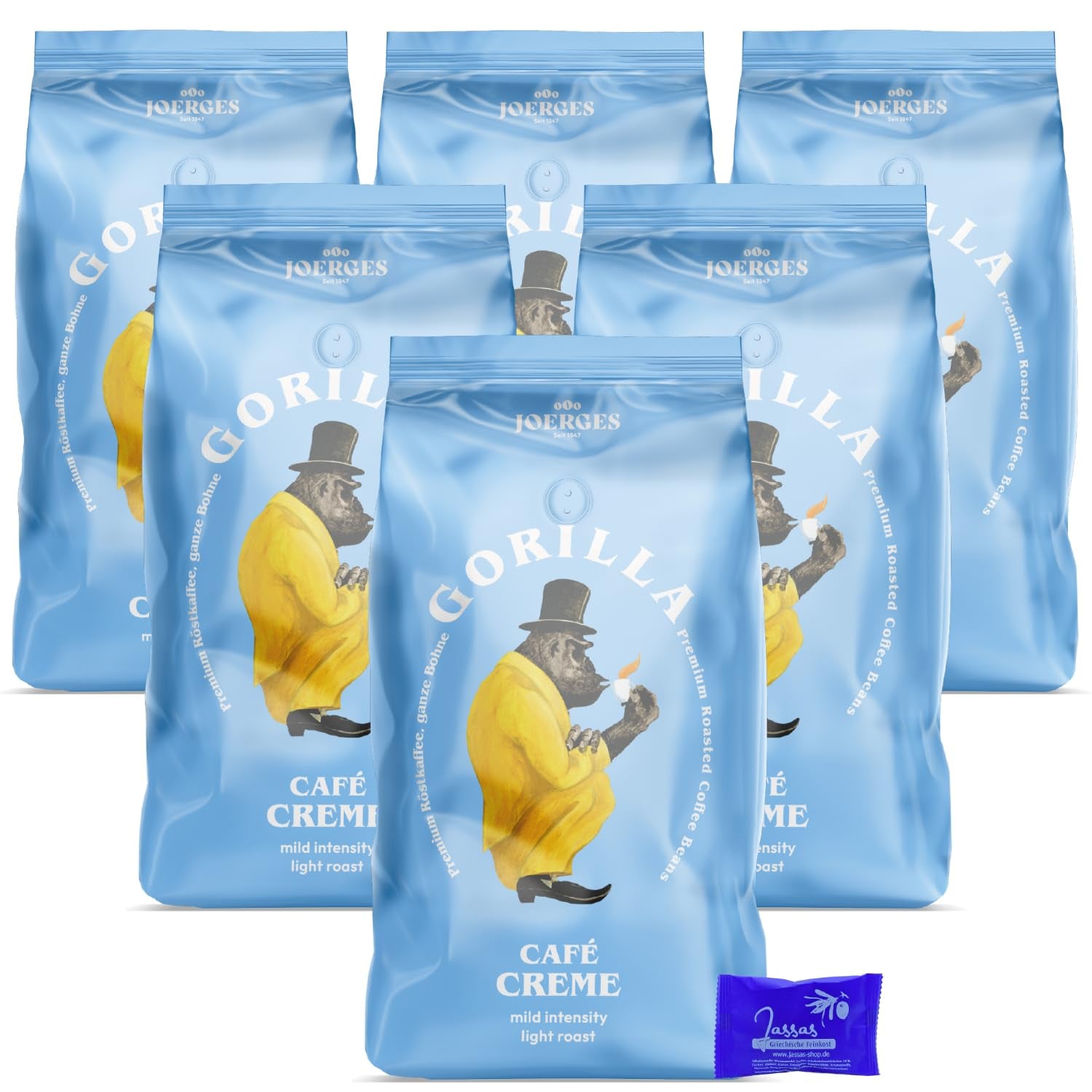 Gorilla Cafe Creme 6x 1000g Produse de patiserie Joerges + Jassas | Gorilla Coffee | Gorilla Caffe Creme